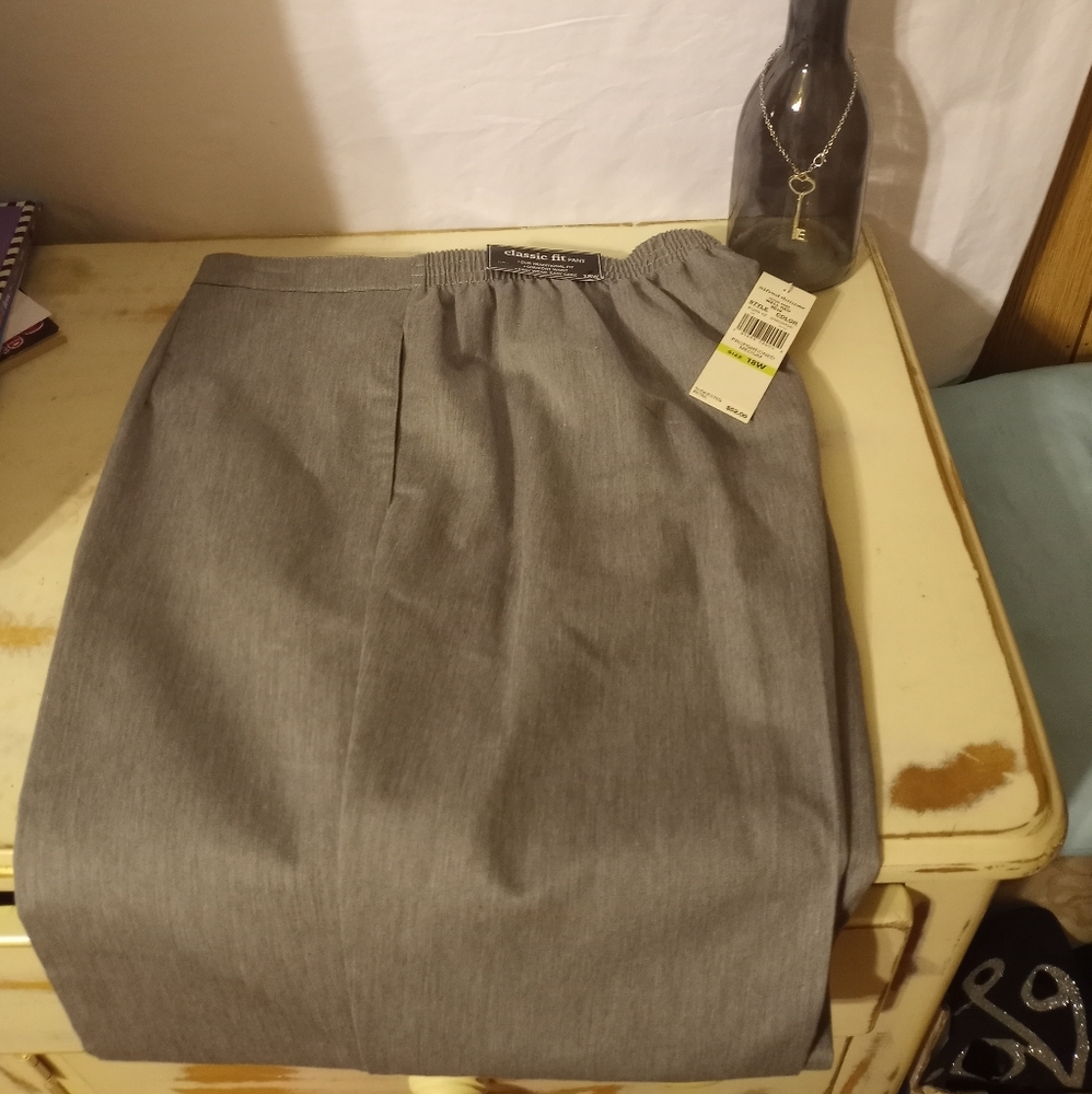 Gray Slacks size 18W